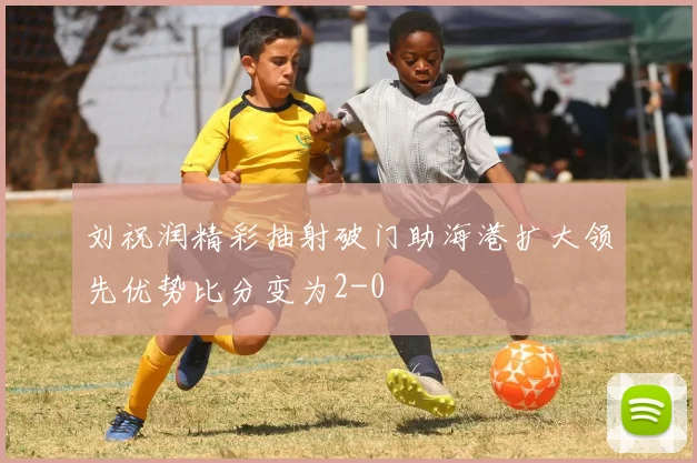 刘祝润精彩抽射破门助海港扩大领先优势比分变为2-0